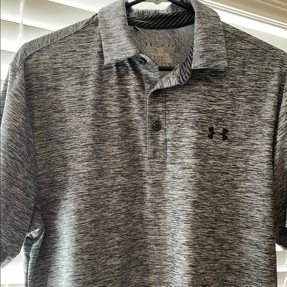 Under Armour Other - Under Armour Men's Gray Polo Shirt